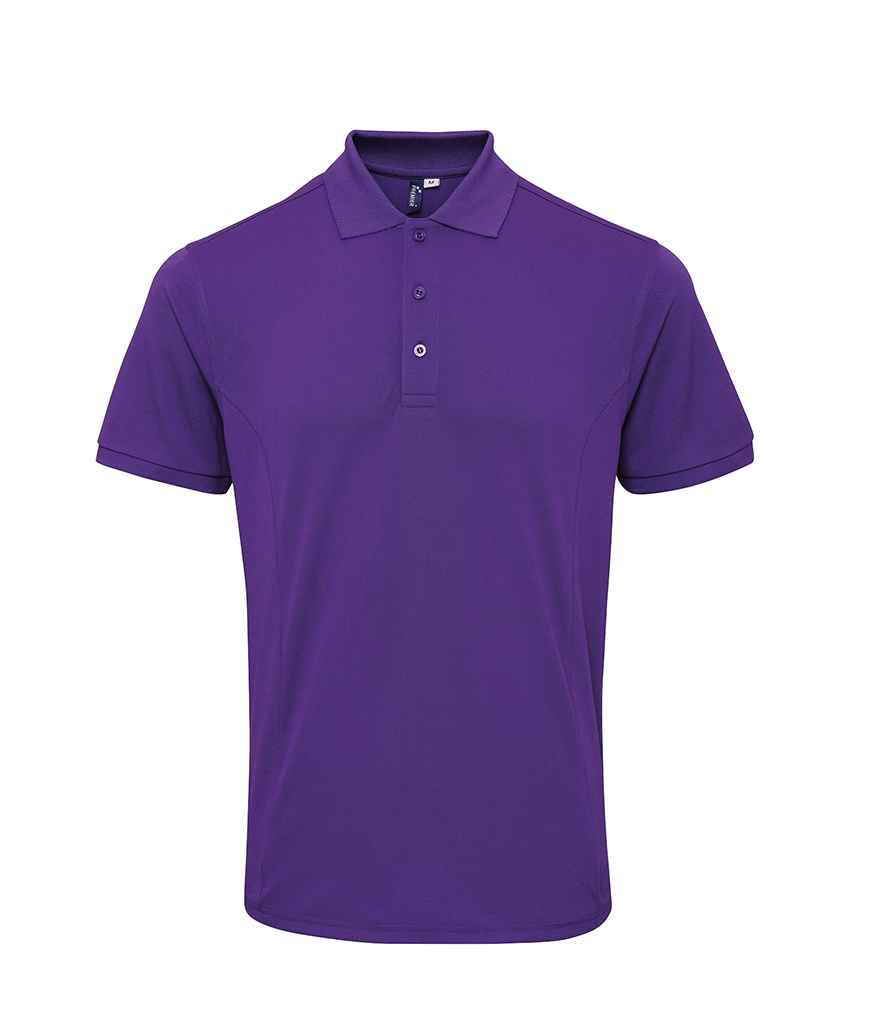 Premier Coolchecker Plus Pique Polo Shirt in by Premier — Custom branded clothing by Print Press, featuring premium embroidery produced in our specialist print lab in the UK.