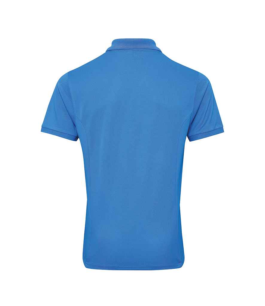 Premier Coolchecker Plus Pique Polo Shirt in by Premier — Custom branded clothing by Print Press, featuring premium embroidery produced in our specialist print lab in the UK.