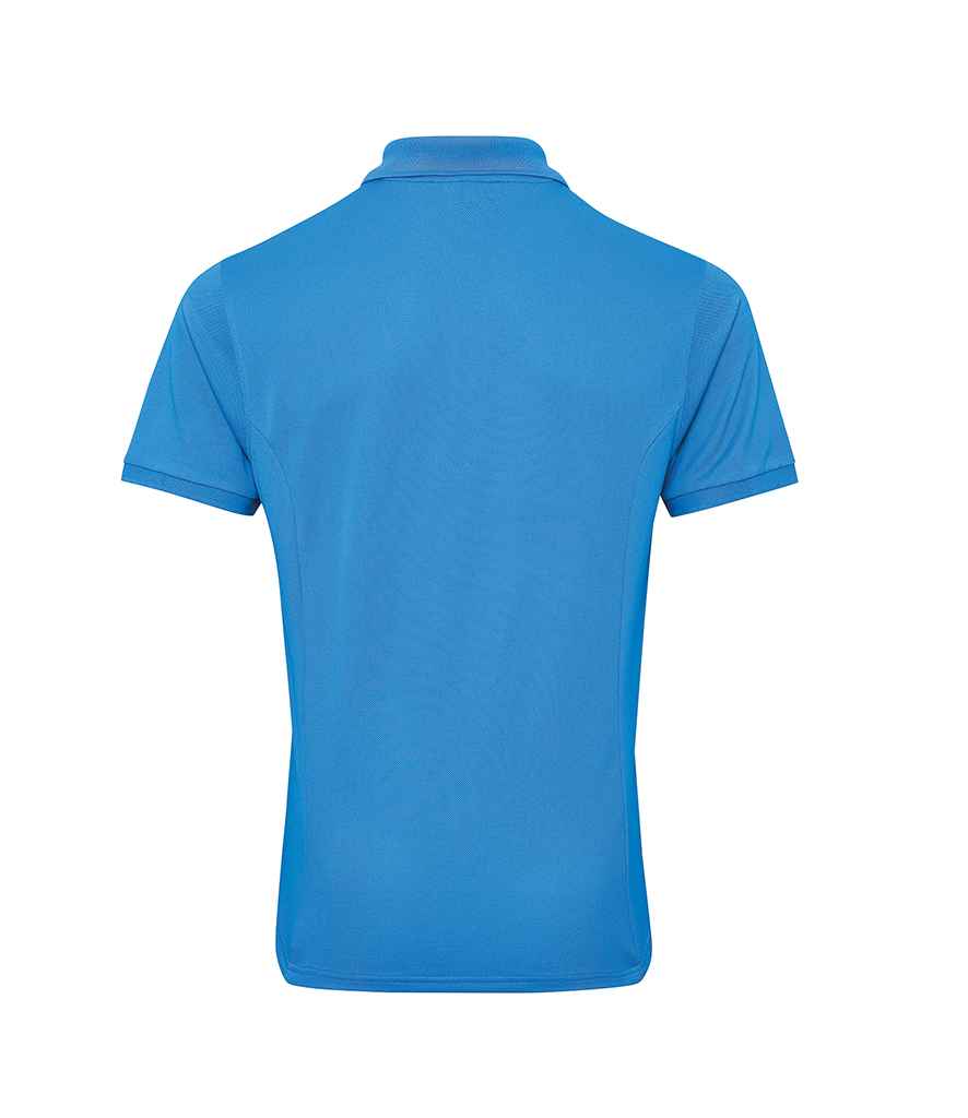 Premier Coolchecker Plus Pique Polo Shirt in by Premier — Custom branded clothing by Print Press, featuring premium embroidery produced in our specialist print lab in the UK.