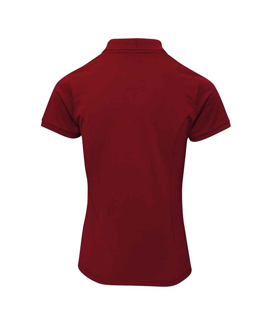 Premier Ladies Coolchecker Plus Pique Polo Shirt in by Premier — Custom branded clothing by Print Press, featuring premium embroidery produced in our specialist print lab in the UK.