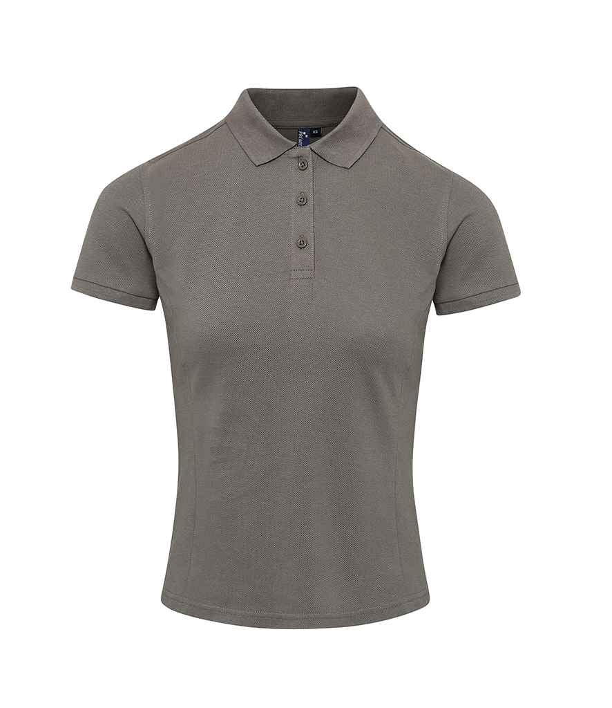 Premier Ladies Coolchecker Plus Pique Polo Shirt in by Premier — Custom branded clothing by Print Press, featuring premium embroidery produced in our specialist print lab in the UK.