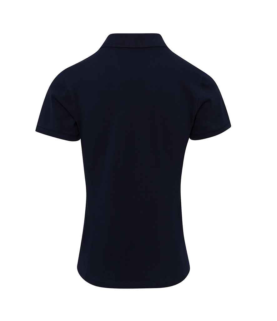 Premier Ladies Coolchecker Plus Pique Polo Shirt in by Premier — Custom branded clothing by Print Press, featuring premium embroidery produced in our specialist print lab in the UK.