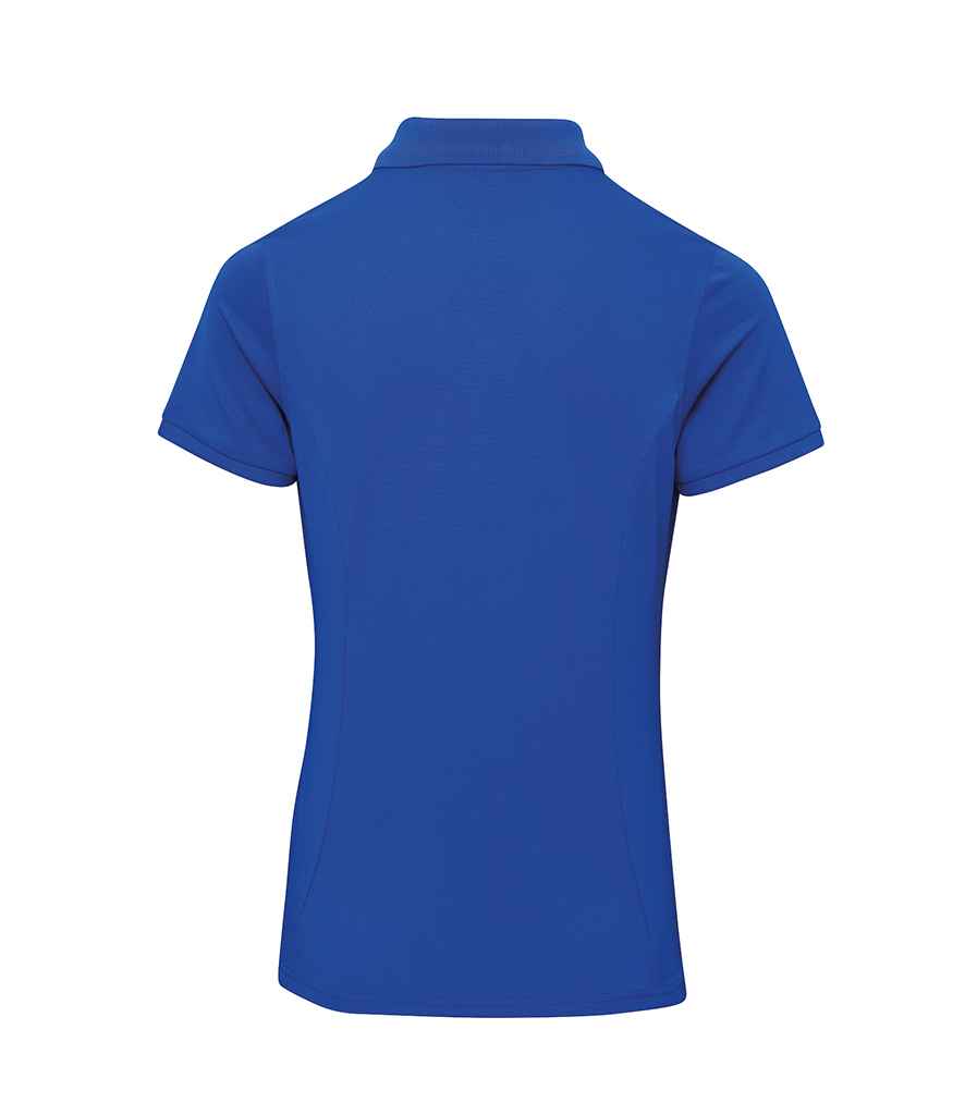 Premier Ladies Coolchecker Plus Pique Polo Shirt in by Premier — Custom branded clothing by Print Press, featuring premium embroidery produced in our specialist print lab in the UK.