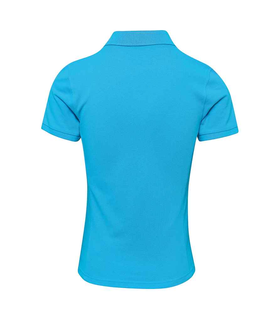 Premier Ladies Coolchecker Plus Pique Polo Shirt in by Premier — Custom branded clothing by Print Press, featuring premium embroidery produced in our specialist print lab in the UK.