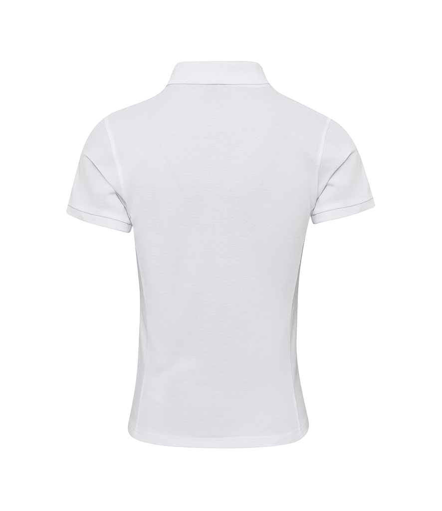 Premier Ladies Coolchecker Plus Pique Polo Shirt in by Premier — Custom branded clothing by Print Press, featuring premium embroidery produced in our specialist print lab in the UK.