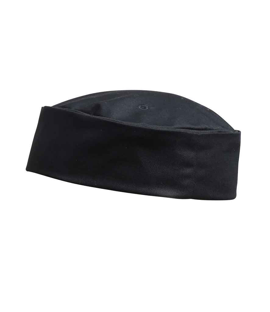 Premier Turn-Up Chef's Hat in by Premier — Custom branded clothing by Print Press, featuring premium embroidery produced in our specialist print lab in the UK.