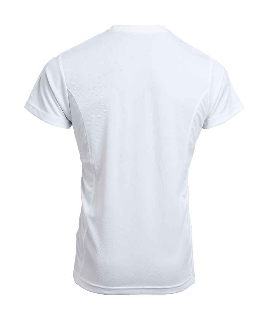 Premier Coolchecker Chef's T-Shirt in by Premier — Custom branded clothing by Print Press, featuring premium embroidery produced in our specialist print lab in the UK.
