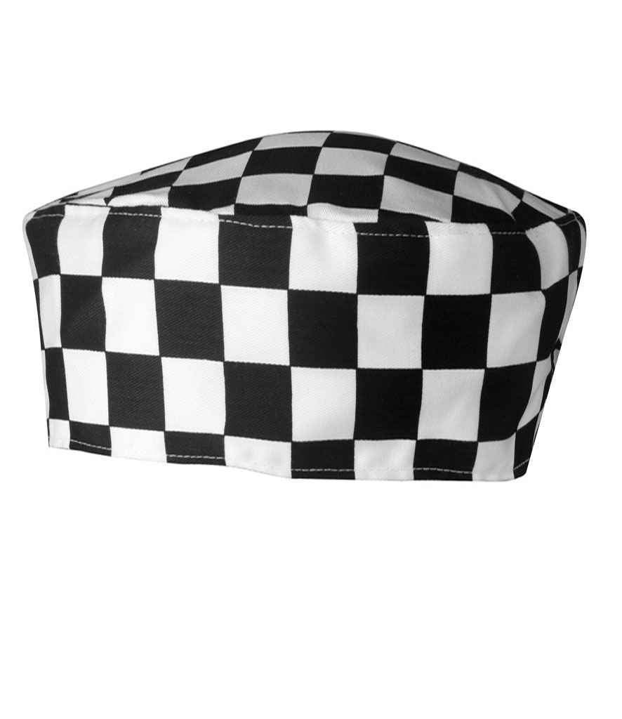 Premier Chef's Skull Cap in ONE Black White by Premier — Custom branded clothing by Print Press, featuring premium embroidery produced in our specialist print lab in the UK.