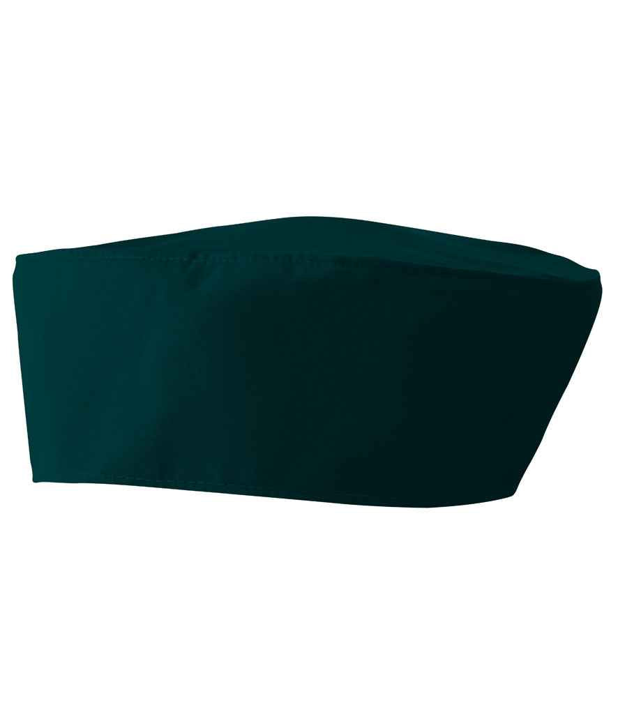 Premier Chef's Skull Cap in ONE Bottle Green by Premier — Custom branded clothing by Print Press, featuring premium embroidery produced in our specialist print lab in the UK.