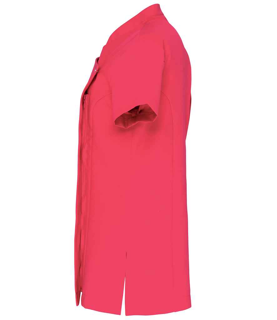 Premier Ladies Blossom Short Sleeve Tunic in by Premier — Custom branded clothing by Print Press, featuring premium embroidery produced in our specialist print lab in the UK.