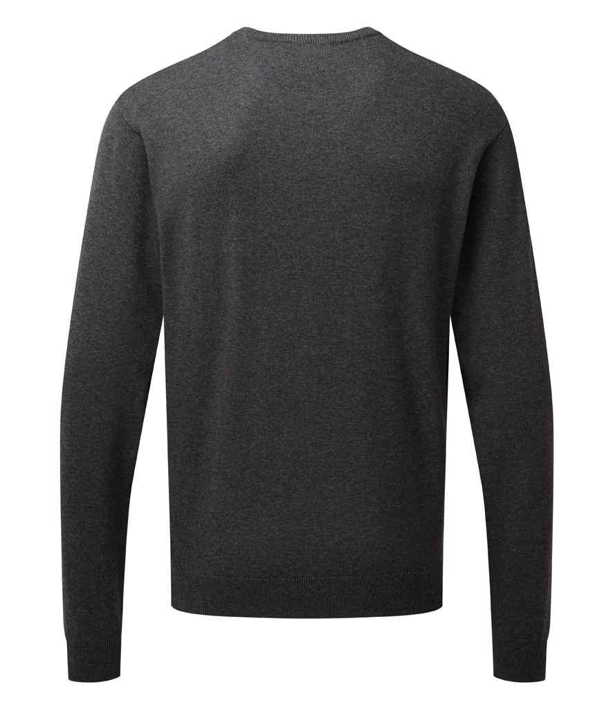 Premier Cotton Rich Crew Neck Sweater in by Premier — Custom branded clothing by Print Press, featuring premium embroidery produced in our specialist print lab in the UK.