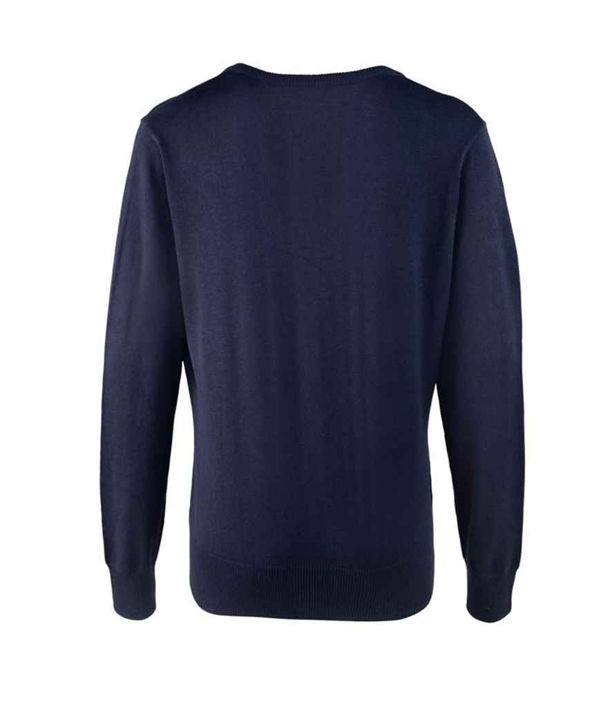 Premier Ladies Cotton Acrylic V Neck Cardigan in by Premier — Custom branded clothing by Print Press, featuring premium embroidery produced in our specialist print lab in the UK.