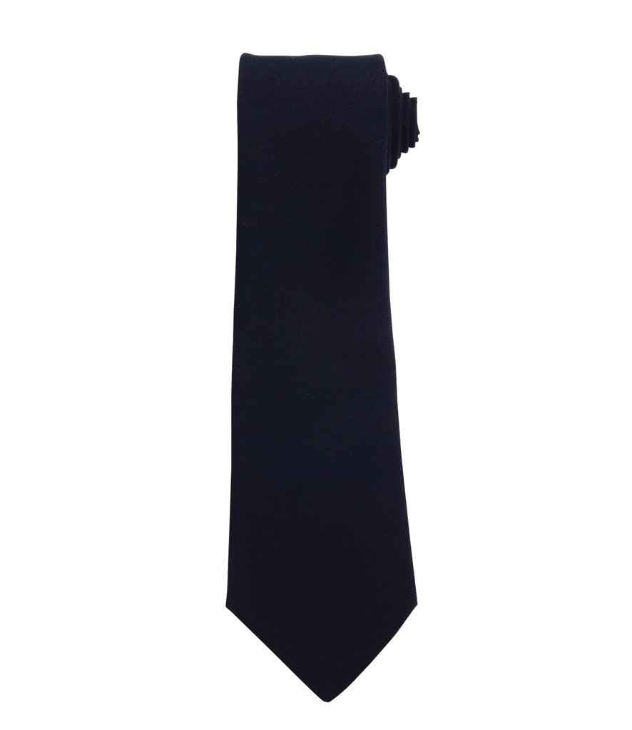 Premier Work Tie in ONE Navy by Premier — Custom branded clothing by Print Press, featuring premium embroidery produced in our specialist print lab in the UK.