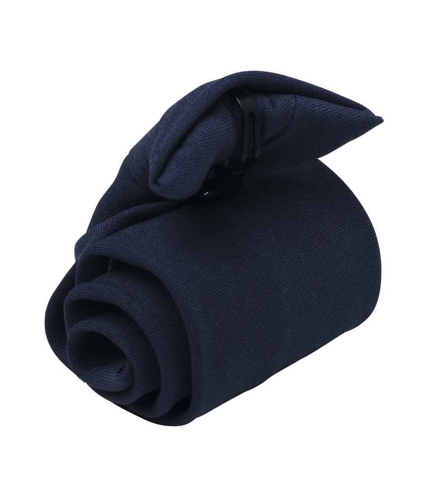 Premier Clip on Tie in ONE Navy by Premier — Custom branded clothing by Print Press, featuring premium embroidery produced in our specialist print lab in the UK.