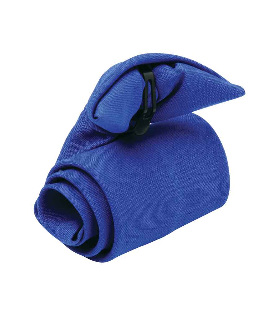 Premier Clip on Tie in ONE Royal Blue by Premier — Custom branded clothing by Print Press, featuring premium embroidery produced in our specialist print lab in the UK.