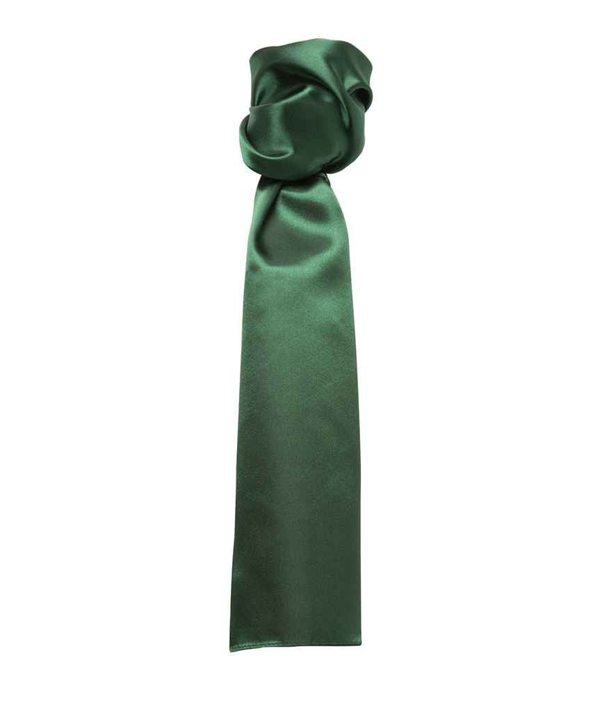 Premier 'Colours' Scarf in ONE Bottle Green by Premier — Custom branded clothing by Print Press, featuring premium embroidery produced in our specialist print lab in the UK.