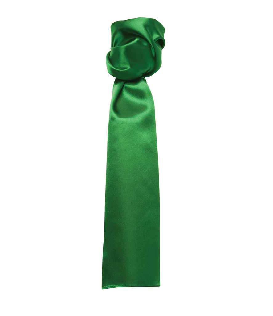 Premier 'Colours' Scarf in ONE Emerald by Premier — Custom branded clothing by Print Press, featuring premium embroidery produced in our specialist print lab in the UK.