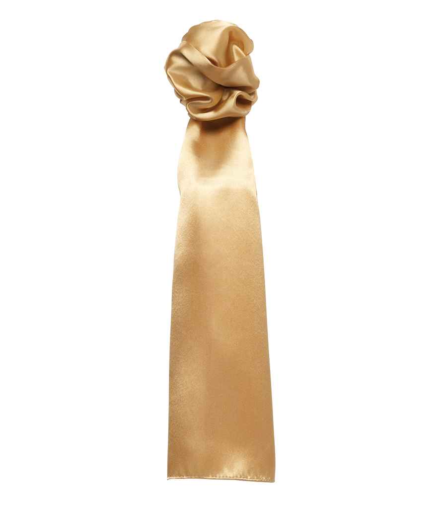 Premier 'Colours' Scarf in ONE Gold by Premier — Custom branded clothing by Print Press, featuring premium embroidery produced in our specialist print lab in the UK.