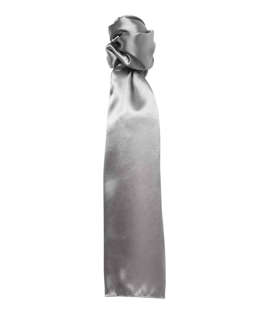 Premier 'Colours' Scarf in ONE Grey by Premier — Custom branded clothing by Print Press, featuring premium embroidery produced in our specialist print lab in the UK.