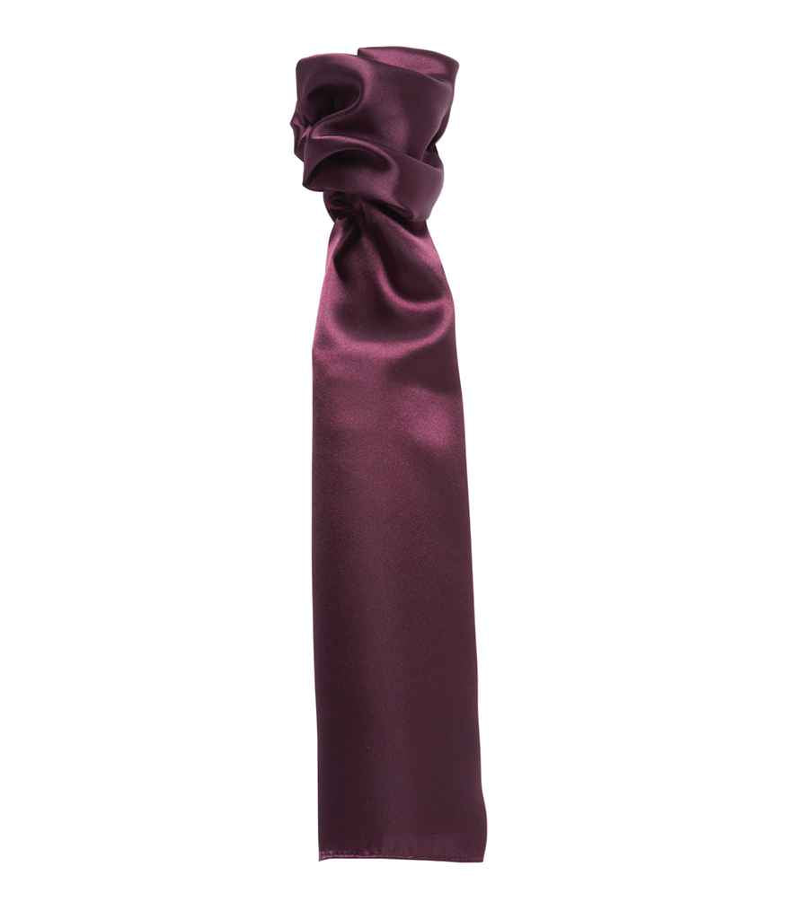Premier 'Colours' Scarf in ONE Purple by Premier — Custom branded clothing by Print Press, featuring premium embroidery produced in our specialist print lab in the UK.