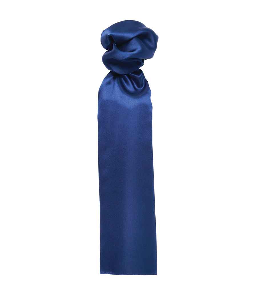 Premier 'Colours' Scarf in ONE Royal Blue by Premier — Custom branded clothing by Print Press, featuring premium embroidery produced in our specialist print lab in the UK.