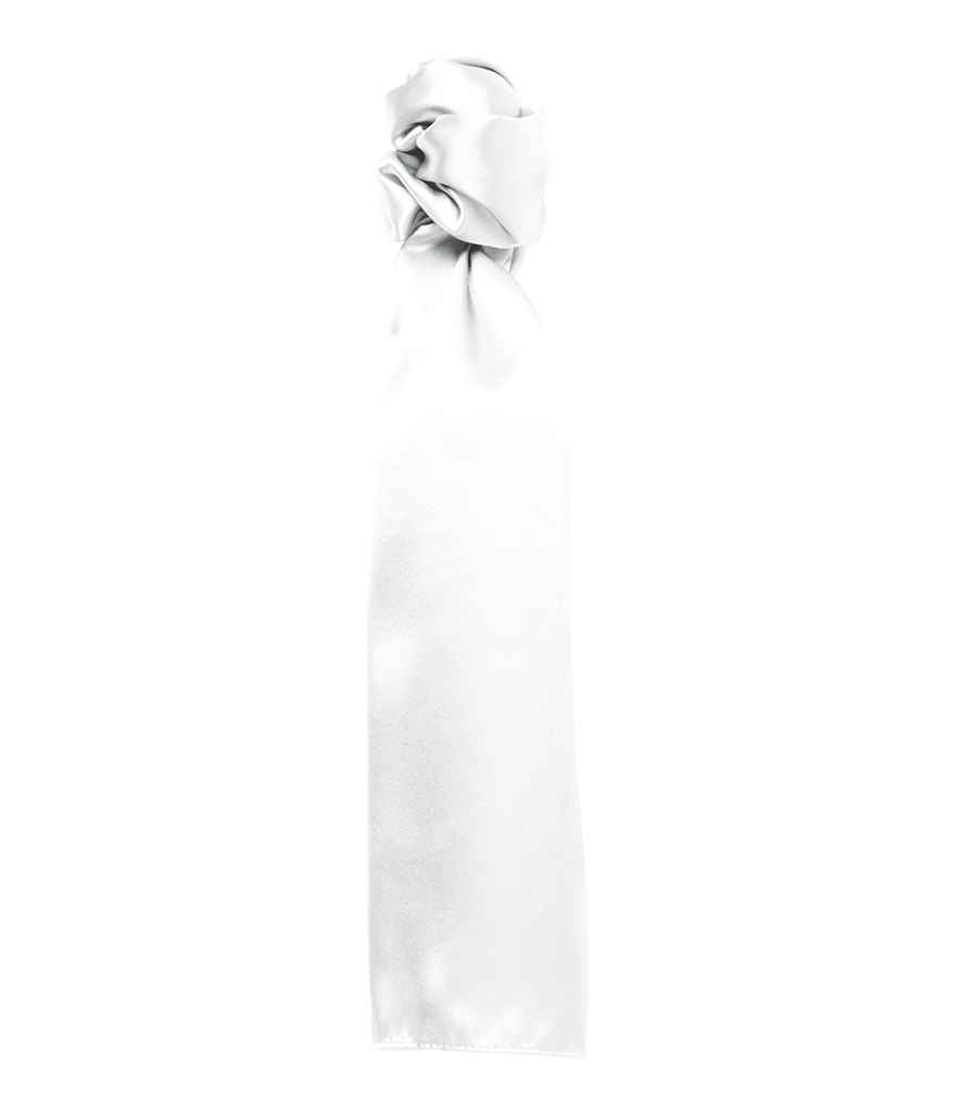 Premier 'Colours' Scarf in ONE White by Premier — Custom branded clothing by Print Press, featuring premium embroidery produced in our specialist print lab in the UK.