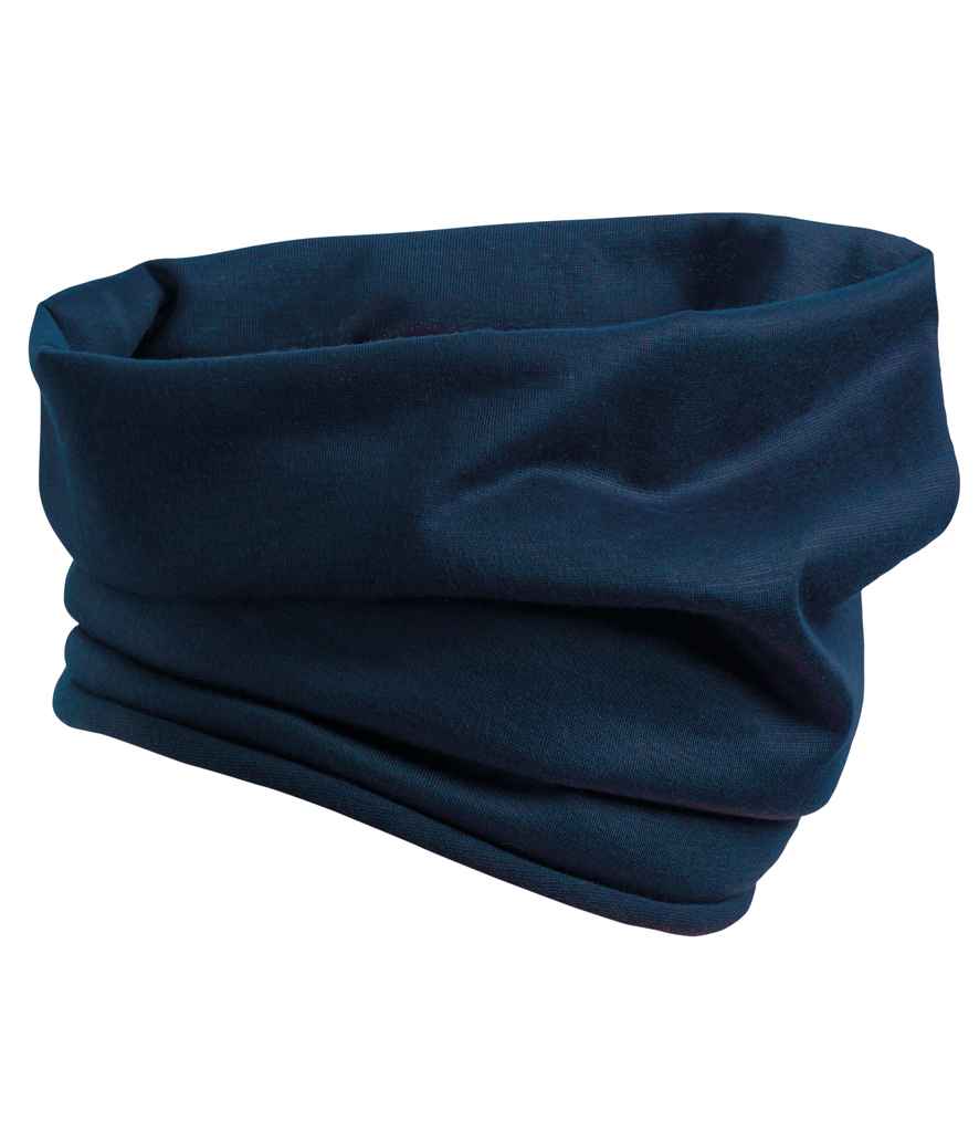 Premier Snood Face Covering in ONE Navy by Premier — Custom branded clothing by Print Press, featuring premium embroidery produced in our specialist print lab in the UK.