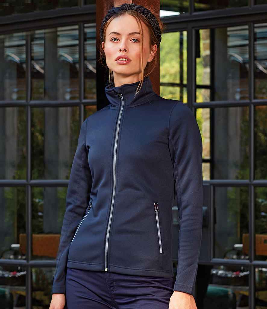 Premier Ladies Spun Dyed Sustainable Zip Through Sweat Jacket in by Premier — Custom branded clothing by Print Press, featuring premium embroidery produced in our specialist print lab in the UK.