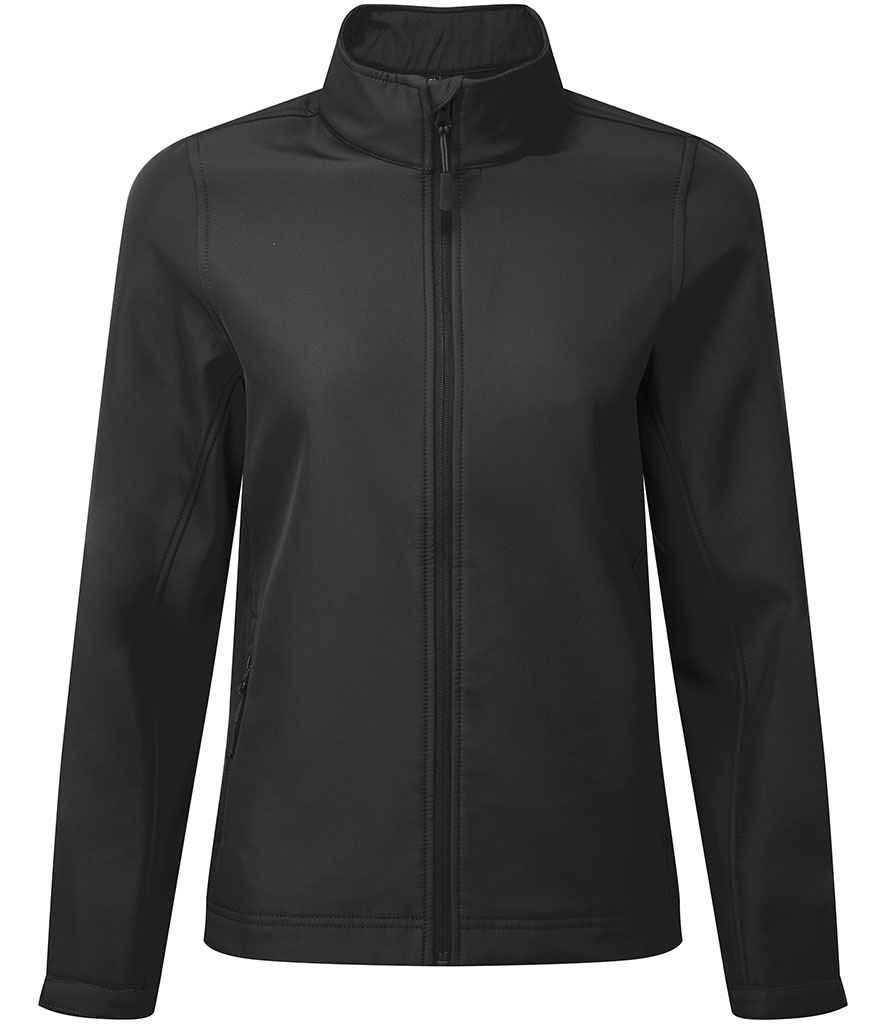 Premier Ladies Windchecker® Printable and Recycled Soft Shell Jacket in by Premier — Custom branded clothing by Print Press, featuring premium embroidery produced in our specialist print lab in the UK.