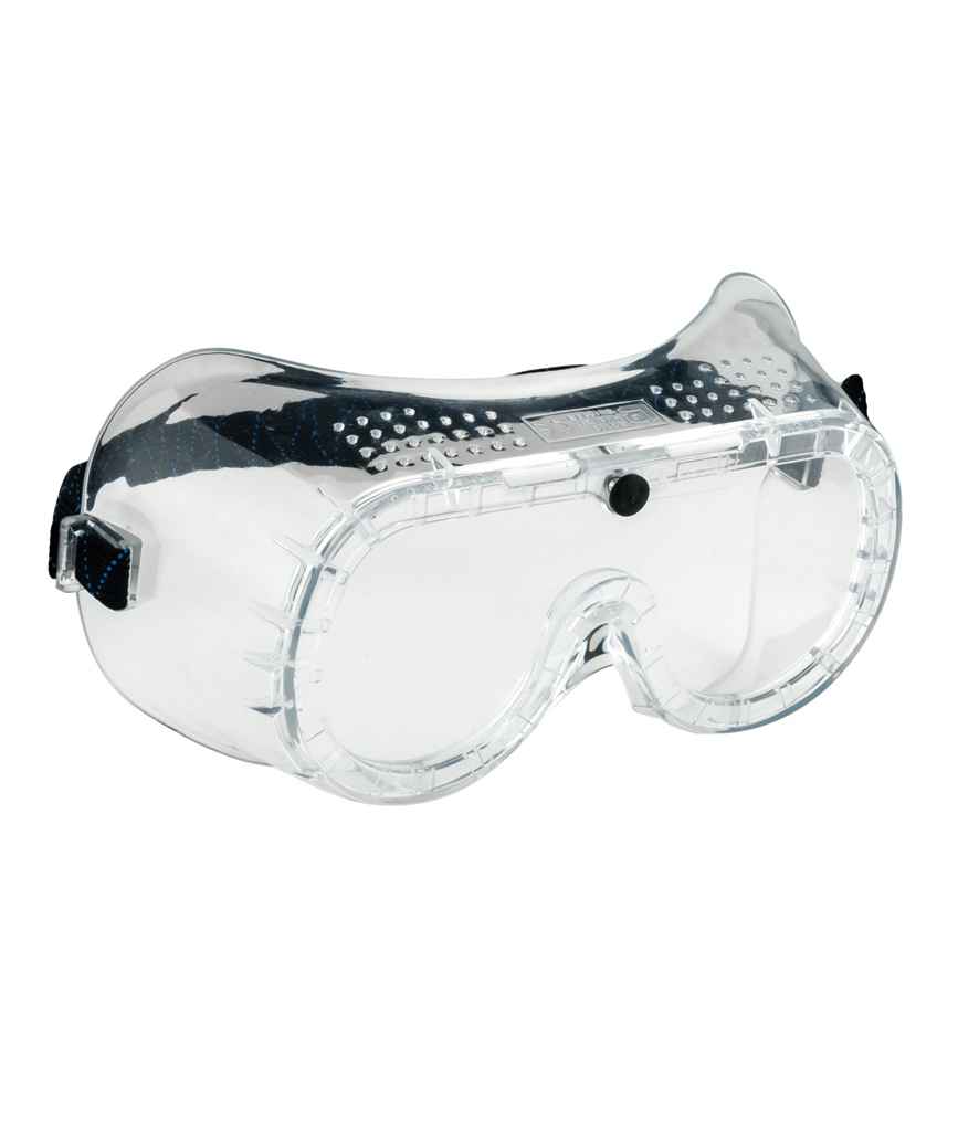 Portwest Direct Vent Goggles in ONE Clear by Portwest — Custom branded clothing by Print Press, featuring premium embroidery produced in our specialist print lab in the UK.