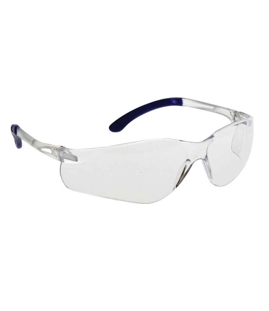 Portwest Pan View Spectacles in ONE Clear by Portwest — Custom branded clothing by Print Press, featuring premium embroidery produced in our specialist print lab in the UK.