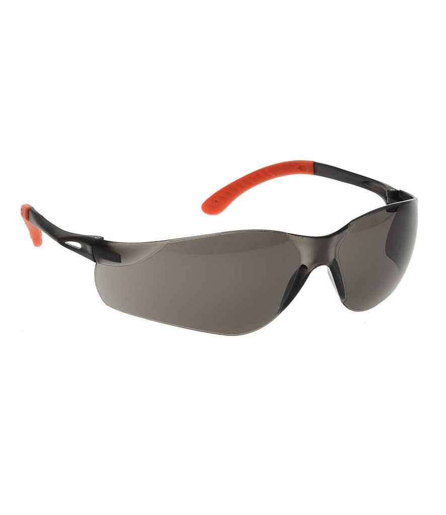 Portwest Pan View Spectacles in ONE Smoke by Portwest — Custom branded clothing by Print Press, featuring premium embroidery produced in our specialist print lab in the UK.