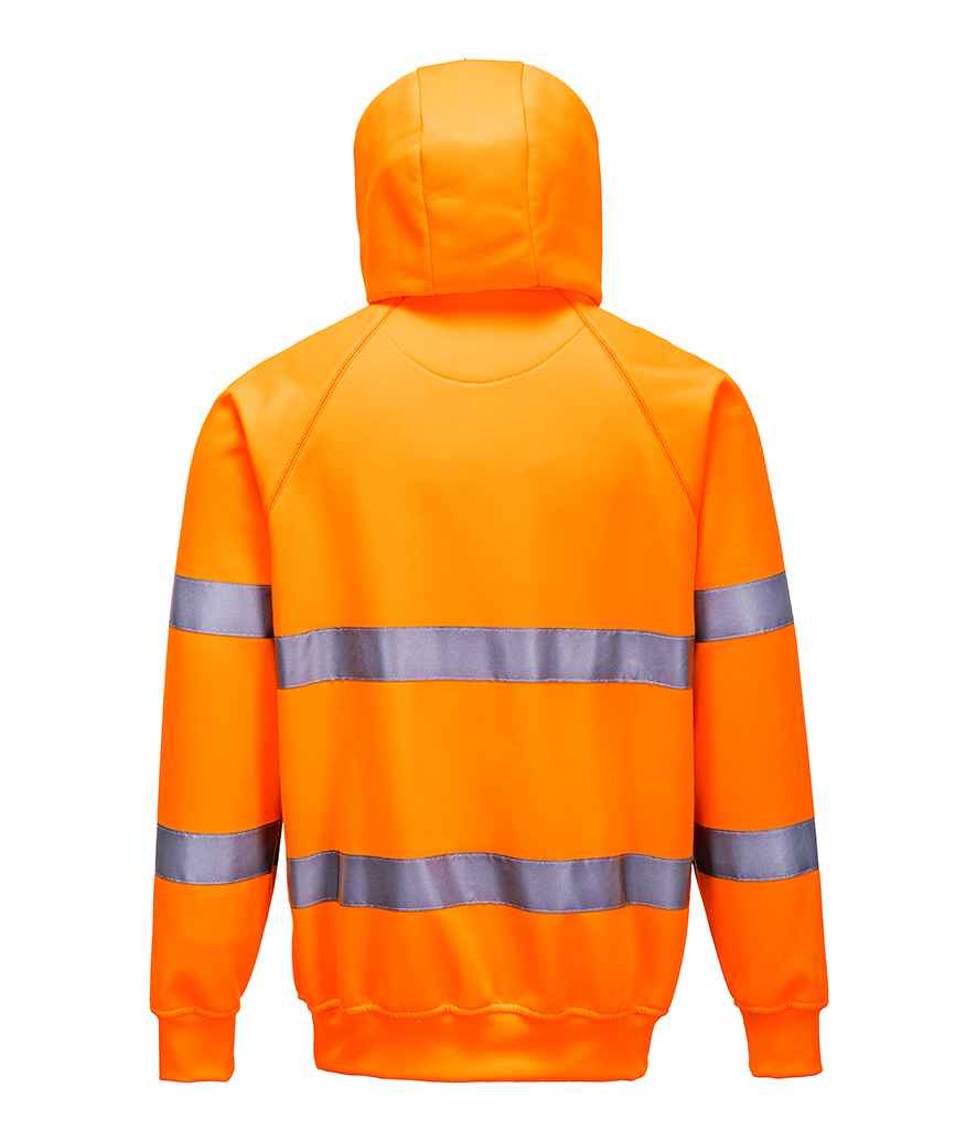Portwest Hi-Vis Hoodie in by Portwest — Custom branded clothing by Print Press, featuring premium embroidery produced in our specialist print lab in the UK.