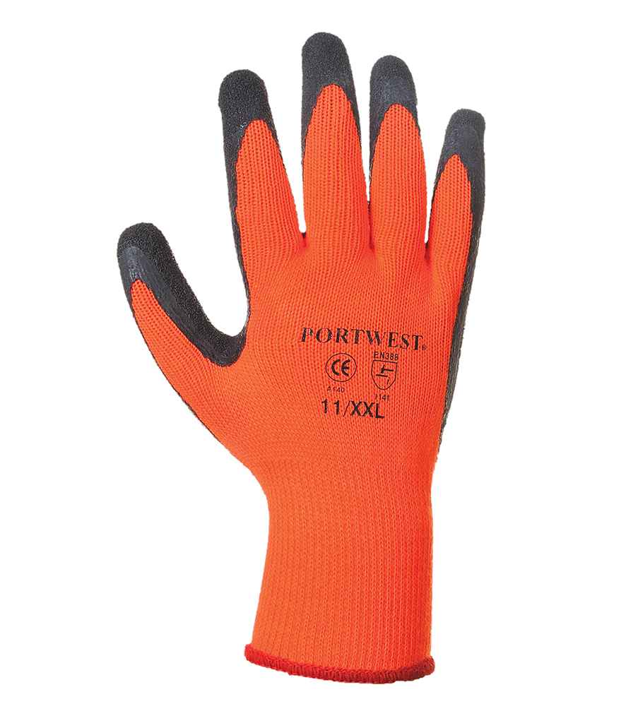 Portwest Thermal Grip Gloves in by Portwest — Custom branded clothing by Print Press, featuring premium embroidery produced in our specialist print lab in the UK.