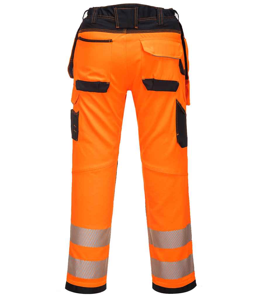 Portwest PW3 Hi-Vis Trousers in by Portwest — Custom branded clothing by Print Press, featuring premium embroidery produced in our specialist print lab in the UK.