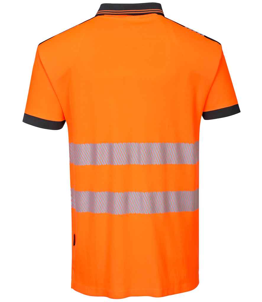 Portwest PW3 Hi-Vis Polo Shirt in by Portwest — Custom branded clothing by Print Press, featuring premium embroidery produced in our specialist print lab in the UK.