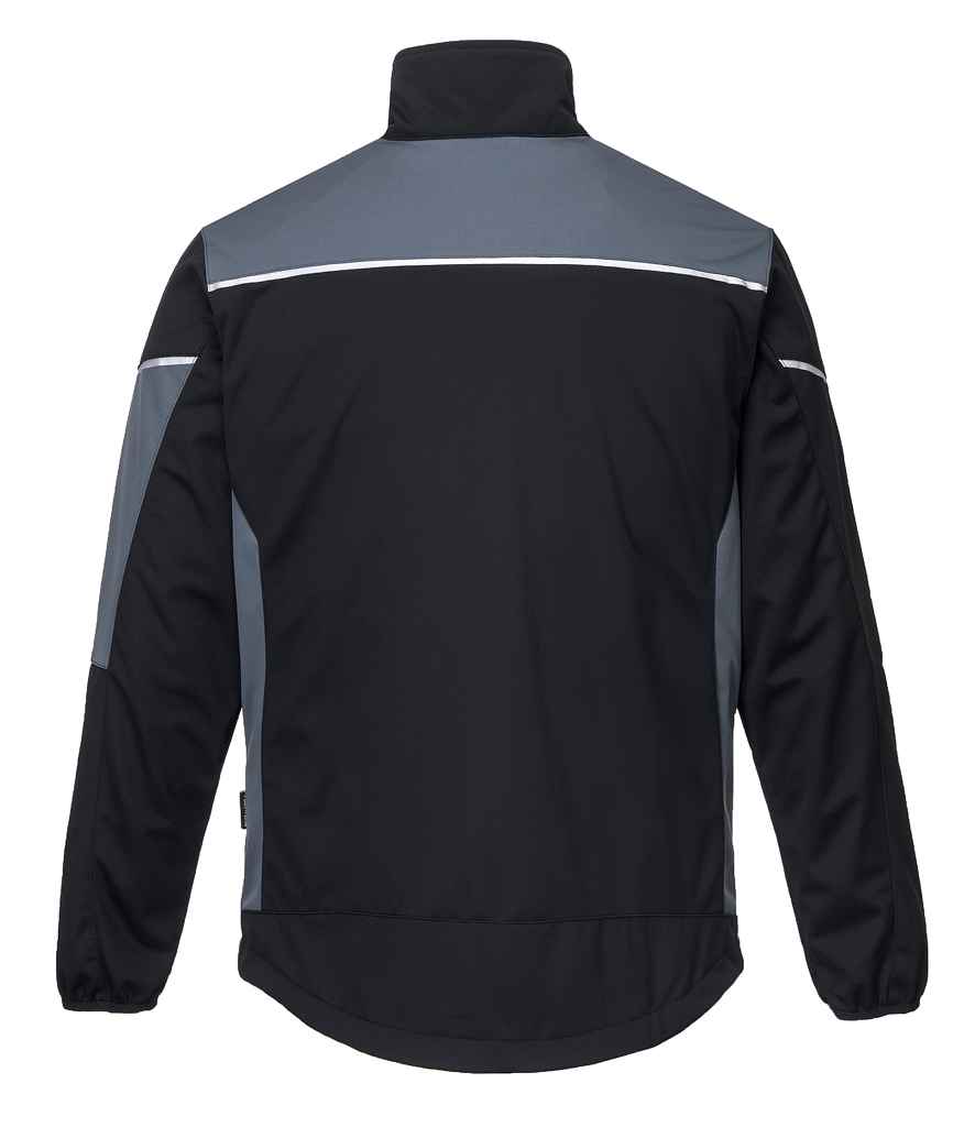 Portwest PW3 Flex Shell Jacket in by Portwest — Custom branded clothing by Print Press, featuring premium embroidery produced in our specialist print lab in the UK.