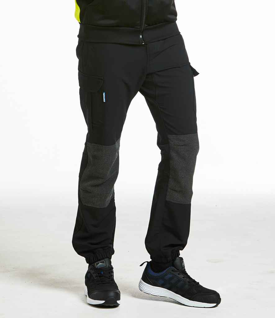 Portwest KX3 Flexi Trousers in by Portwest — Custom branded clothing by Print Press, featuring premium embroidery produced in our specialist print lab in the UK.