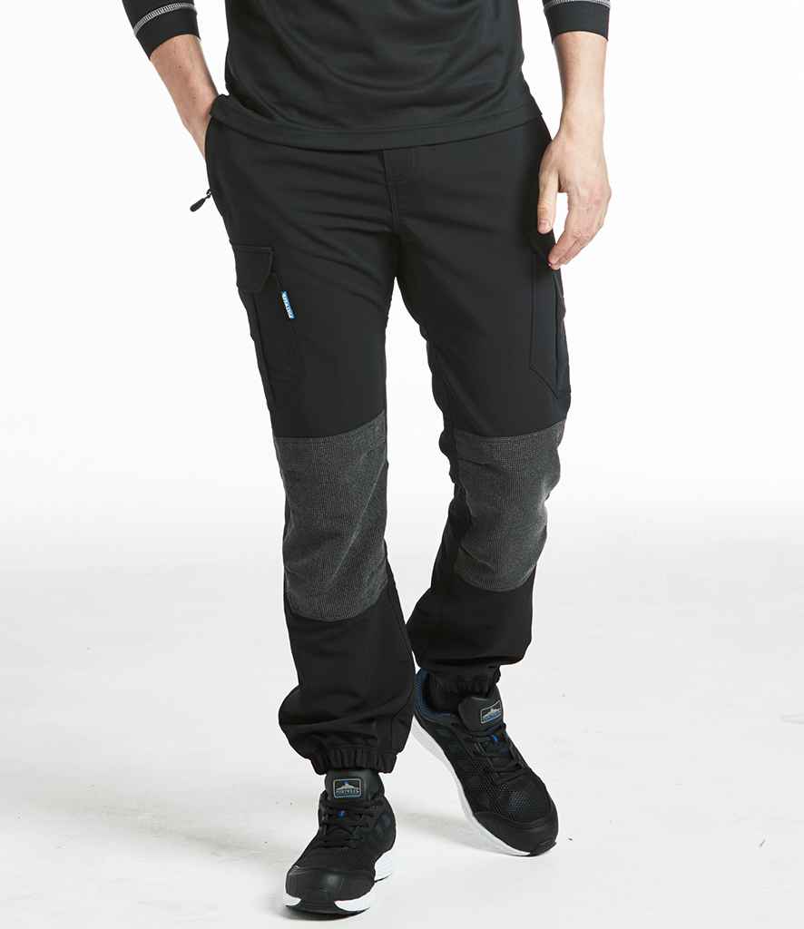 Portwest KX3 Flexi Trousers in by Portwest — Custom branded clothing by Print Press, featuring premium embroidery produced in our specialist print lab in the UK.