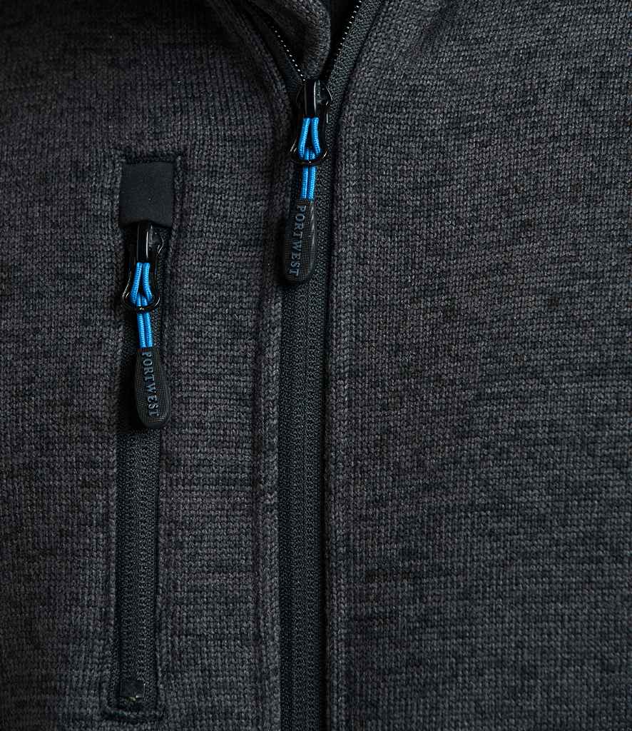 Portwest KX3 Performance Fleece Jacket in by Portwest — Custom branded clothing by Print Press, featuring premium embroidery produced in our specialist print lab in the UK.