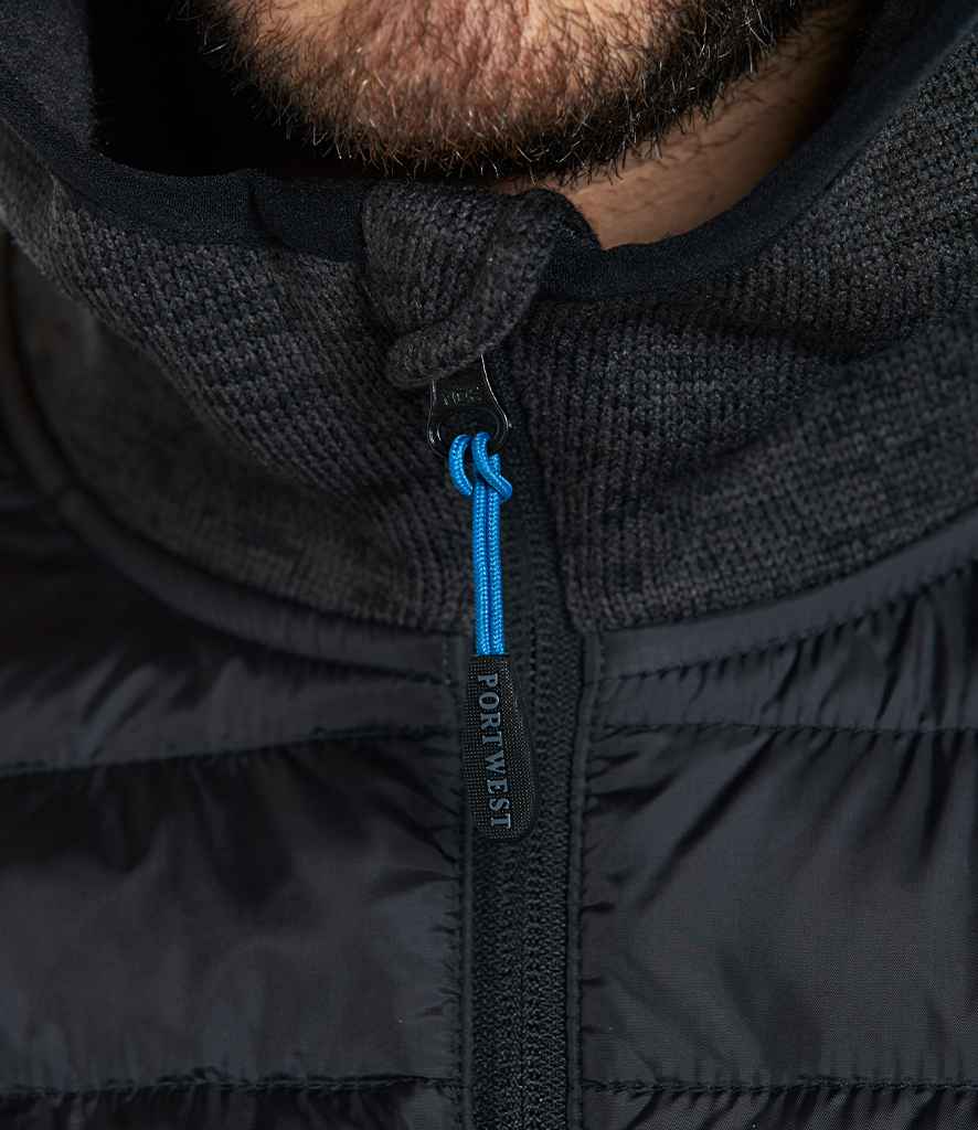 Portwest KX3 Baffle Padded Jacket in by Portwest — Custom branded clothing by Print Press, featuring premium embroidery produced in our specialist print lab in the UK.