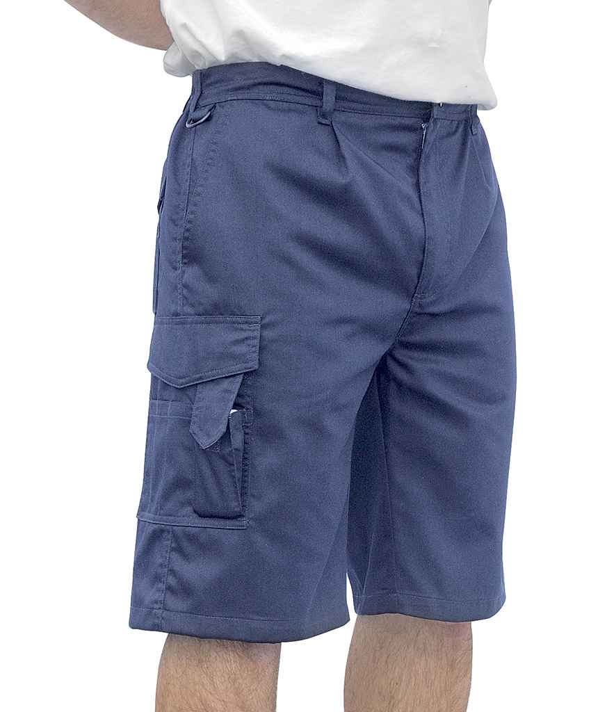 Portwest Combat Shorts in Navy by Portwest — Custom branded clothing by Print Press, featuring premium embroidery produced in our specialist print lab in the UK.