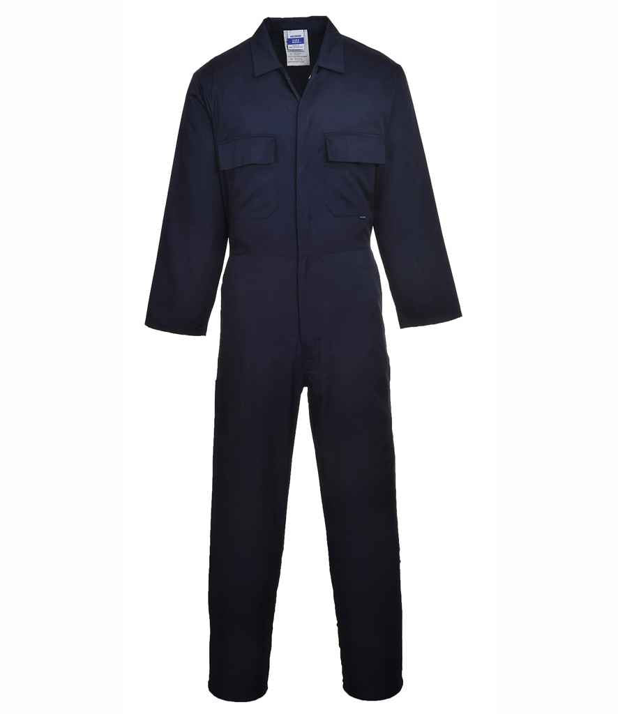 Portwest Euro Work Coverall in by Portwest — Custom branded clothing by Print Press, featuring premium embroidery produced in our specialist print lab in the UK.