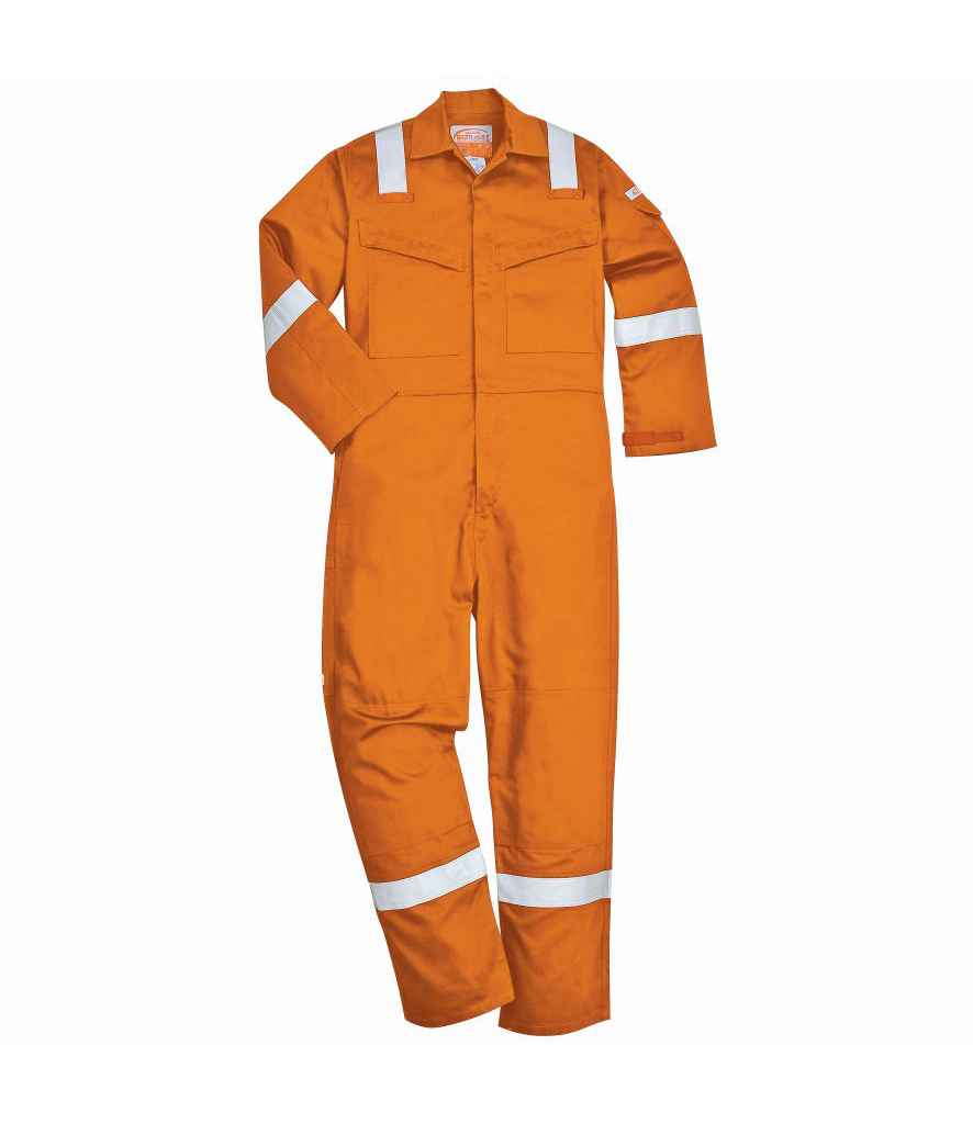 Portwest Bizflame Anti-Static Coverall in by Portwest — Custom branded clothing by Print Press, featuring premium embroidery produced in our specialist print lab in the UK.