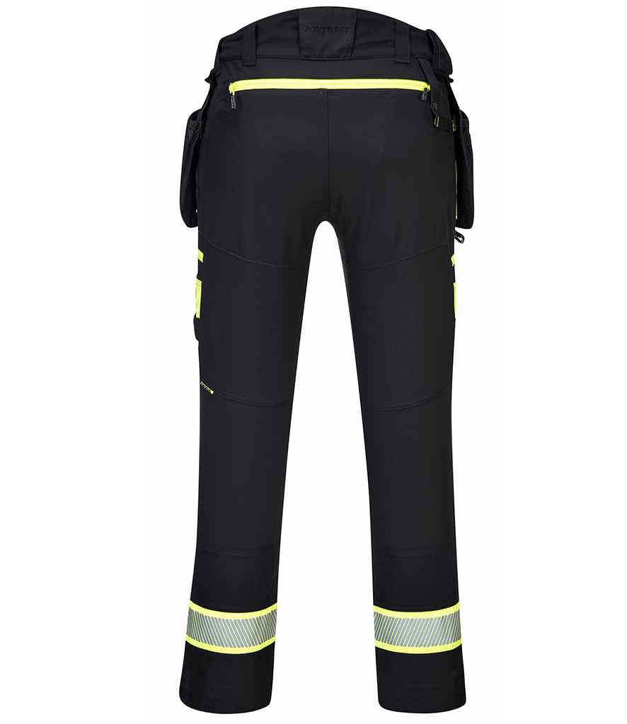 Portwest DX4 Detachable Holster Pocket Trousers in by Portwest — Custom branded clothing by Print Press, featuring premium embroidery produced in our specialist print lab in the UK.