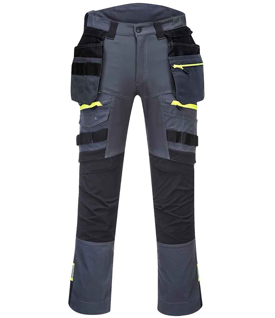 Portwest DX4 Detachable Holster Pocket Trousers in by Portwest — Custom branded clothing by Print Press, featuring premium embroidery produced in our specialist print lab in the UK.