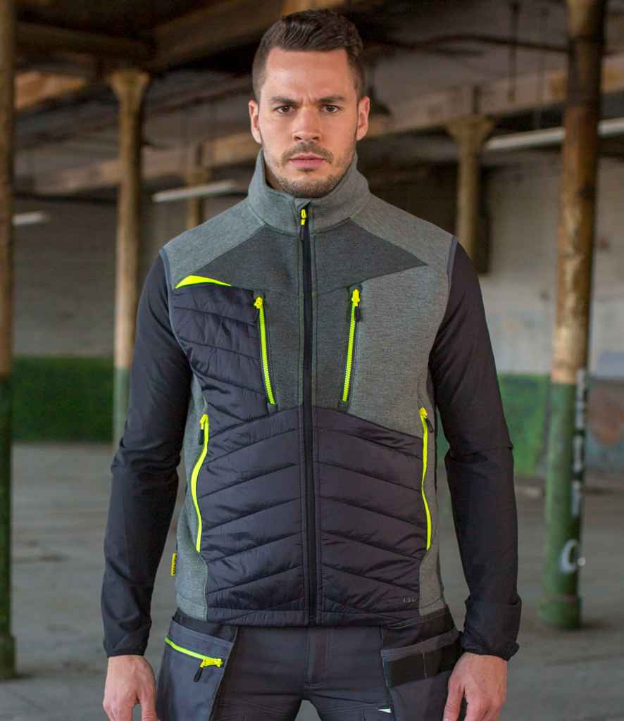 Portwest DX4 Baffle Gilet in Metal Grey by Portwest — Custom branded clothing by Print Press, featuring premium embroidery produced in our specialist print lab in the UK.