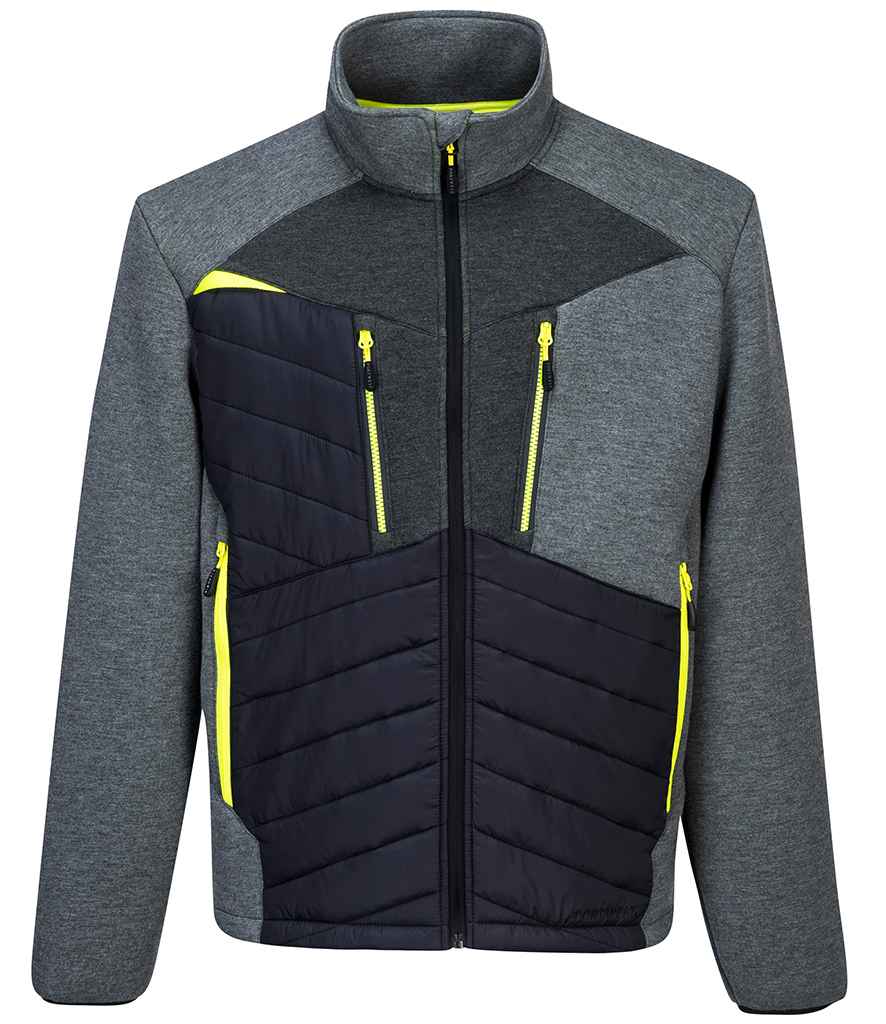 Portwest DX4 Baffle Jacket in Metal Grey by Portwest — Custom branded clothing by Print Press, featuring premium embroidery produced in our specialist print lab in the UK.