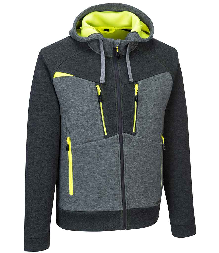 Portwest DX4 Zipped Hoodie in by Portwest — Custom branded clothing by Print Press, featuring premium embroidery produced in our specialist print lab in the UK.