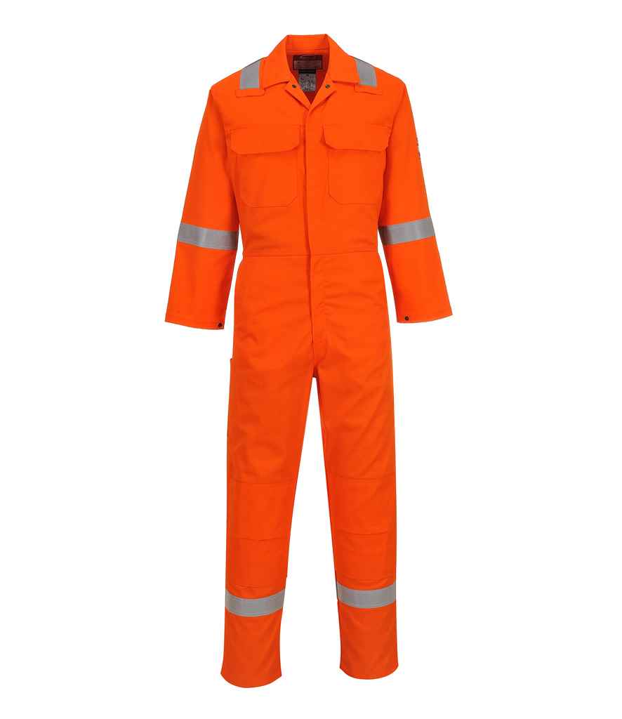 Portwest Bizweld Flame Resistant Iona Coverall in by Portwest — Custom branded clothing by Print Press, featuring premium embroidery produced in our specialist print lab in the UK.